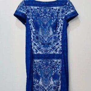 TADASHI SHOJI COCKTAIL DRESS IN BLUE